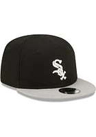 New Era Chicago White Sox Baby My First 9FIFTY Adjustable Hat - Black