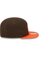New Era Cleveland Browns Baby My First 9FIFTY Adjustable Hat - Orange