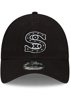New Era Chicago White Sox 2022 Batting Practice 9TWENTY Adjustable Hat - Black