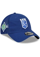 New Era Kansas City Royals 2022 Spring Training 9TWENTY Adjustable Hat - Blue