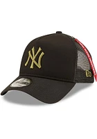New Era New York Yankees Alpha 9FORTY Adjustable Hat - Black