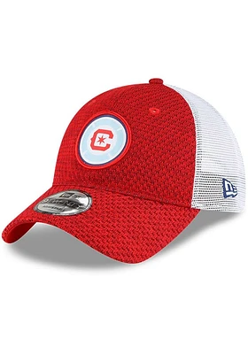 New Era Chicago Fire 2022 Kick Off Trucker 9TWENTY Adjustable Hat - Blue