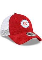 New Era Chicago Fire 2022 Kick Off Trucker 9TWENTY Adjustable Hat - Blue