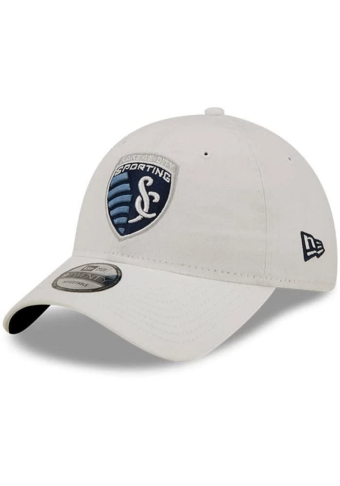 New Era Sporting Kansas City Core Classic 2.0 9TWENTY Classic Adjustable Hat - White