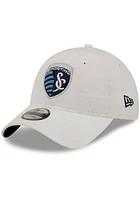 New Era Sporting Kansas City Core Classic 2.0 9TWENTY Classic Adjustable Hat - White
