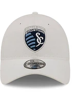 New Era Sporting Kansas City Core Classic 2.0 9TWENTY Classic Adjustable Hat - White