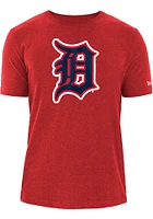 New Era Detroit Tigers Red 4th Of July Bi-Blend Short Sleeve T Shirt