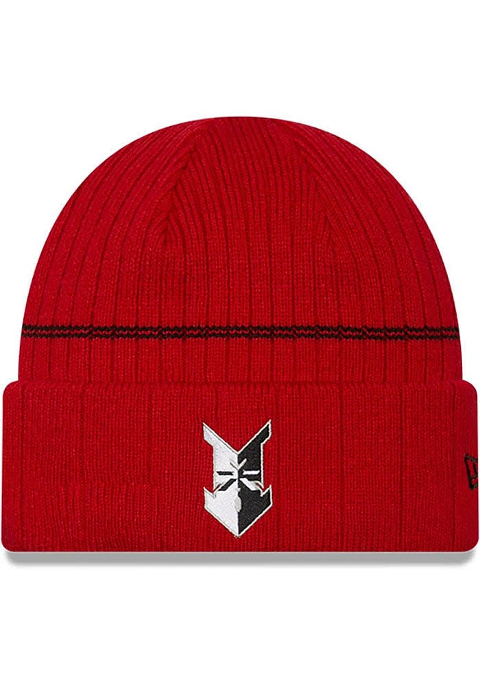 New Era Indianapolis Indians Red MiLB 2022 Authentic Collection Mens Knit Hat