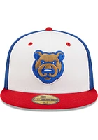 New Era Iowa Cubs Mens White MiLB 2022 Authentic Collection Fitted Hat