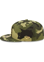 New Era Chicago White Sox Mens Green 2022 Armed Forces Day 59FIFTY Fitted Hat