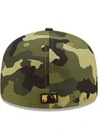 New Era Chicago White Sox Mens Green 2022 Armed Forces Day 59FIFTY Fitted Hat