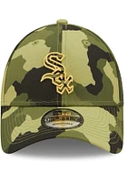 New Era Chicago White Sox 2022 Armed Forces Day 9FORTY Adjustable Hat - Green