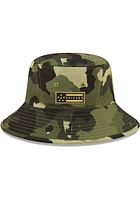 New Era Chicago White Sox Green 2022 Armed Forces Day Mens Bucket Hat