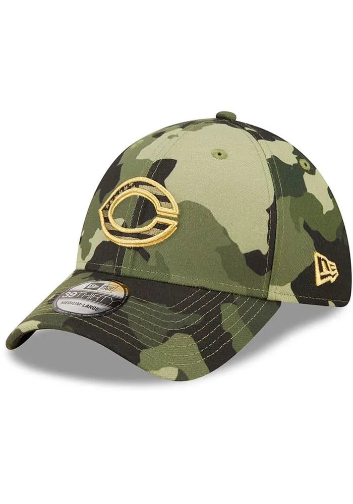 New Era Cincinnati Reds Mens Armed Forces Day 39THIRTY Flex Hat