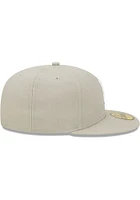 New Era Cleveland Guardians Mens Grey 2022 Mothers Day 59FIFTY Fitted Hat