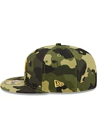 New Era Detroit Tigers Mens Green 2022 Armed Forces Day 59FIFTY Fitted Hat