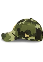New Era Detroit Tigers Mens Green 2022 Armed Forces Day 39THIRTY Flex Hat