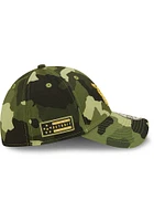 New Era Detroit Tigers Mens Green 2022 Armed Forces Day 39THIRTY Flex Hat