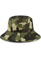 New Era Detroit Tigers Green 2022 Armed Forces Day Mens Bucket Hat
