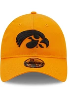 New Era Iowa Hawkeyes Core Classic 2.0 9TWENTY Adjustable Hat - Gold