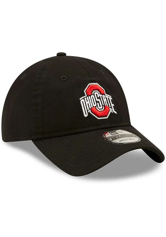 New Era Ohio State Buckeyes Core Classic 2.0 9TWENTY Adjustable Hat - Black