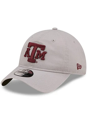 New Era Texas A&M Aggies Core Classic 2.0 9TWENTY Adjustable Hat - Grey