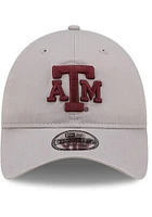 New Era Texas A&M Aggies Core Classic 2.0 9TWENTY Adjustable Hat - Grey