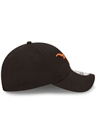 New Era Texas Longhorns Core Classic 2.0 9TWENTY Adjustable Hat - Black