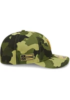 New Era Kansas City Royals Mens Green 2022 Armed Forces Day LP59FIFTY Fitted Hat