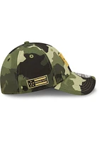 New Era Kansas City Royals Mens Green 2022 Armed Forces Day 39THIRTY Flex Hat