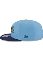New Era Milwaukee Brewers Navy Blue 2022 City Connect 9FIFTY Mens Snapback Hat