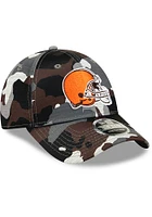 New Era Cleveland Browns 2022 Training Camp Stretch 9FORTY Adjustable Hat - Grey