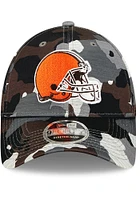 New Era Cleveland Browns 2022 Training Camp Stretch 9FORTY Adjustable Hat - Grey