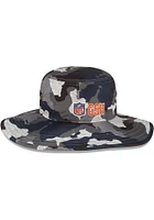 New Era Chicago Bears Grey 2022 Training Camp Panama Mens Bucket Hat
