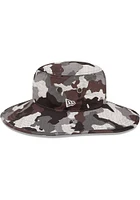 New Era Cleveland Browns Grey 2022 Training Camp Panama Mens Bucket Hat