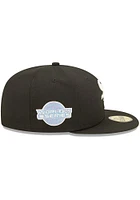 New Era Chicago White Sox Mens Black POP SWEAT 5950 Fitted Hat