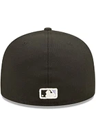 New Era Chicago White Sox Mens Black POP SWEAT 5950 Fitted Hat