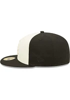 New Era Chicago White Sox Mens Black TONAL 2 TONE 5950 Fitted Hat