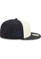 New Era Detroit Tigers Mens Navy Blue TONAL 2 TONE 5950 Fitted Hat