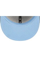 New Era Miami Marlins Mens Black POP SWEAT 5950 Fitted Hat