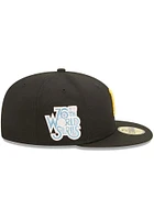 New Era Pittsburgh Pirates Mens Black POP SWEAT 5950 Fitted Hat