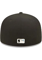 New Era Pittsburgh Pirates Mens Black POP SWEAT 5950 Fitted Hat