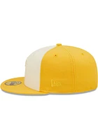New Era Pittsburgh Pirates Mens Yellow TONAL 2 TONE 5950 Fitted Hat