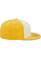 New Era Pittsburgh Pirates Mens Yellow TONAL 2 TONE 5950 Fitted Hat