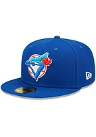 New Era Toronto Blue Jays Mens POP SWEAT 5950 Fitted Hat