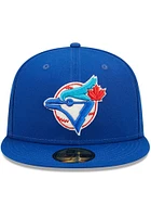 New Era Toronto Blue Jays Mens POP SWEAT 5950 Fitted Hat