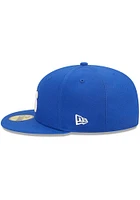 New Era Philadelphia 76ers Mens Blue POP SWEAT 5950 Fitted Hat