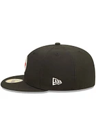 New Era Pittsburgh Steelers Mens Black POP SWEAT 5950 Fitted Hat