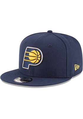 New Era Indiana Pacers Navy Blue 9FIFTY Classic Mens Snapback Hat