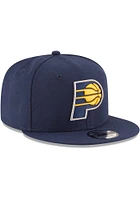 New Era Indiana Pacers Navy Blue 9FIFTY Classic Mens Snapback Hat